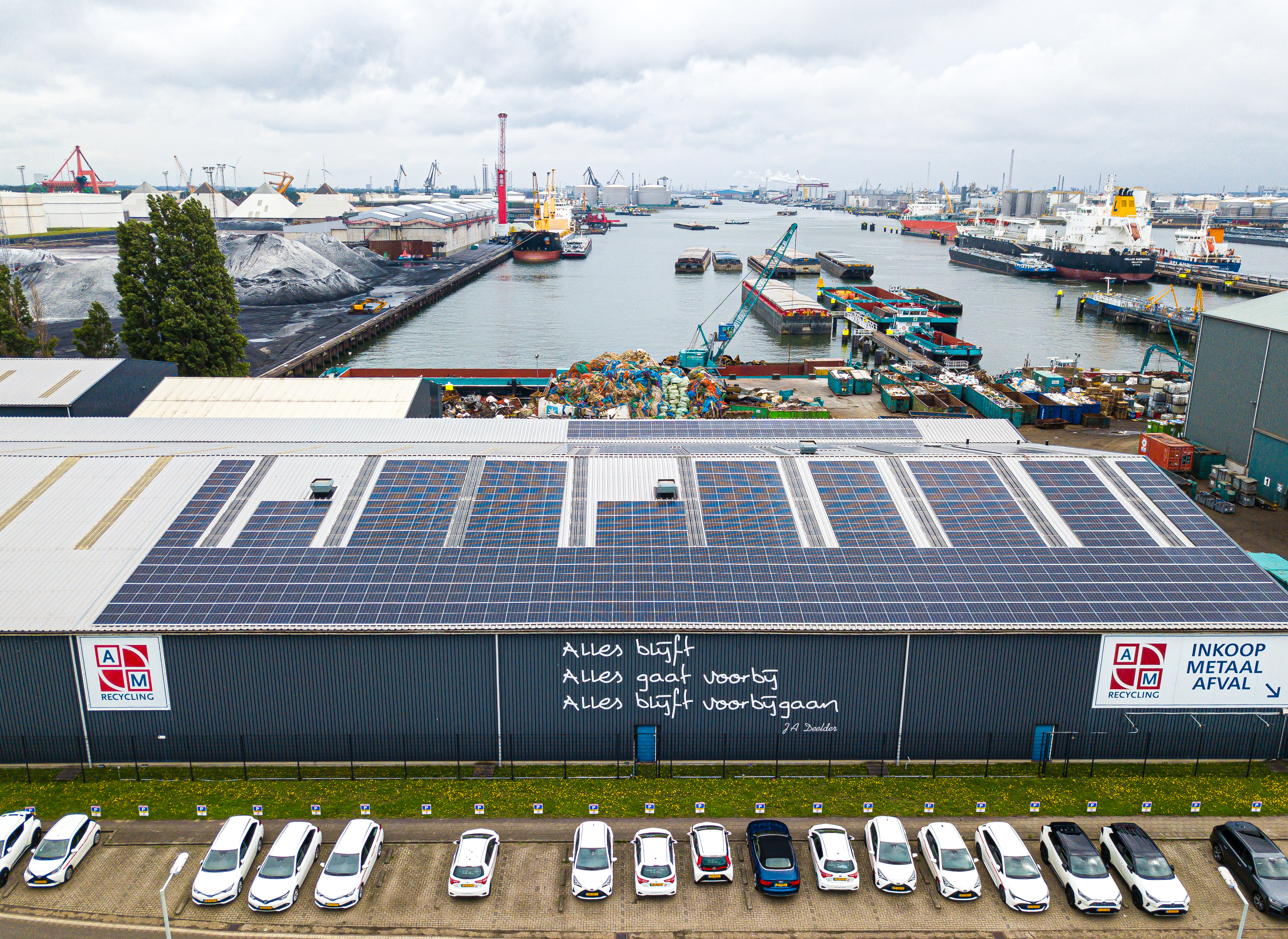 De A&M Groep werkt succesvol aan haar verscherpte CO2-reductiedoelstelling